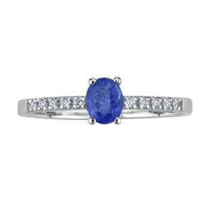 Anello Zaffiro Ovale immagine 1
